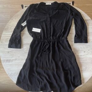 Aritzia Black Long Sleeve Dress